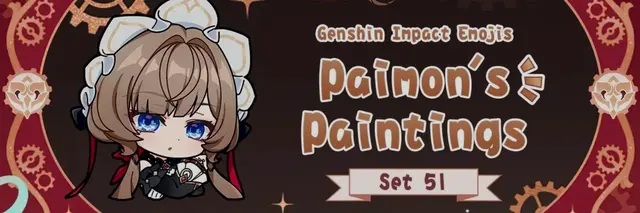 Genshin Impact Releases Paimon's Paintings Set 51 With New Chibi Emojis for HoYoLAB Users