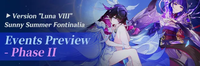 Genshin Impact Reveals Version "Luna VIII" Phase 2 Event Schedule With New Challenges and Limited-Time Rewards