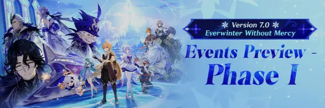 Genshin Impact Version 7.0 Events Preview Reveals New Snezhnaya Rewards and Phase I Content