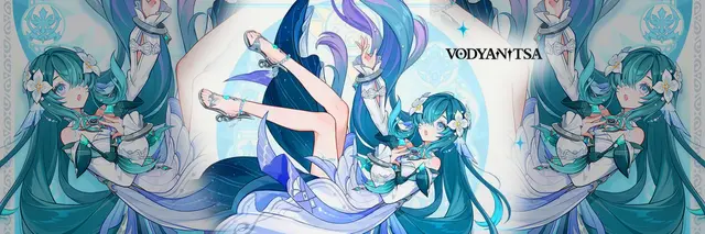 Genshin Impact Vodyanitsa Drip Marketing Reveals Her Mysterious Past as the Korolevskiy Troupe’s Prima Donna