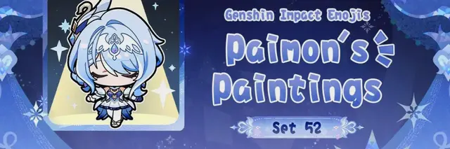 Genshin Impact Paimon’s Paintings Set 52 Adds 52 New Chibi Emojis on HoYoLAB