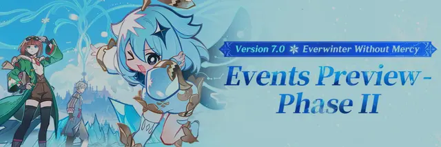 Genshin Impact Version 7.0 Phase II Events Preview Reveals New September Activities and Rewards
