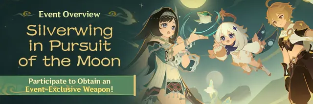 El evento Silverwing in Pursuit of the Moon de Genshin Impact comienza el 24 de septiembre