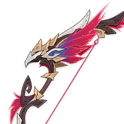 Astral Vulture's Crimson Plumage