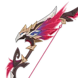 Astral Vulture's Crimson Plumage