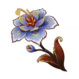 Purpuflor chamuscada