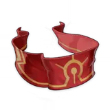 Brocado rojo lujoso