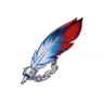 Berserker's Indigo Feather