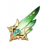 Viridescent Arrow Feather